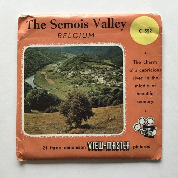 View-Master Reels Semois Valley Belgium Set of 3 Viewmaster Reels Sawyers C 352 - Picture 2 of 9